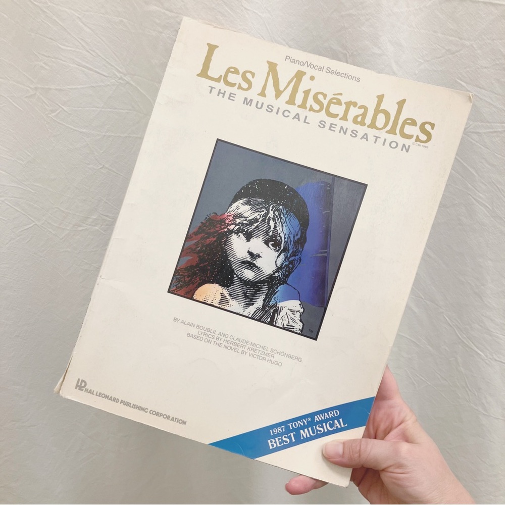 Les Miserables • Paino/Vocal Songbook